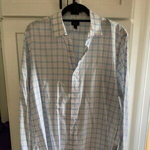 J Crew Mens Button Down Dress Shirt